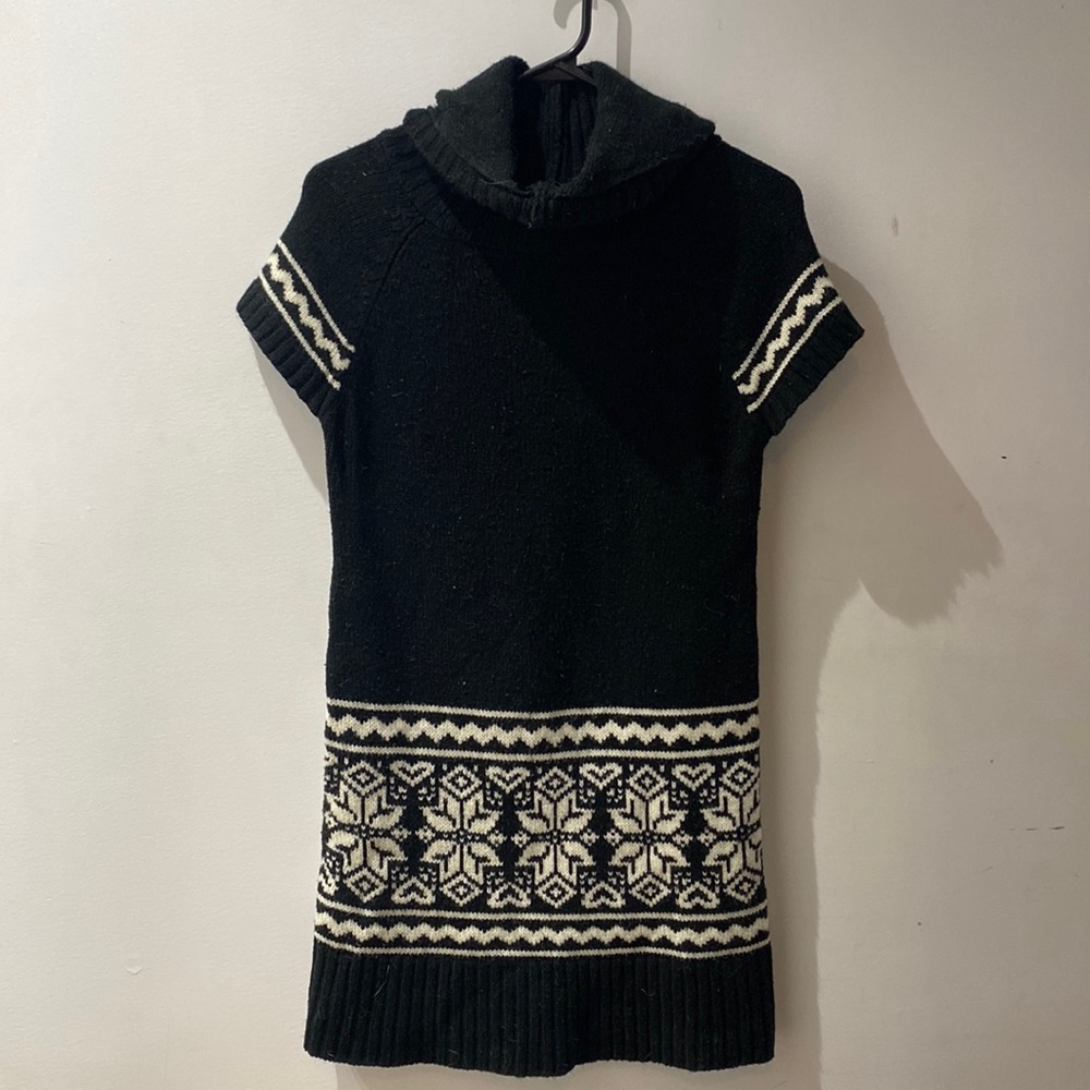 Long top - Black and white